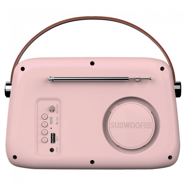 SAVIO RS-03 Portable radio, pink