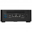 MSI Cubi NUC 1M Intel Core 3 100U (14th Gen - Series 1) Barebone, NUC, SFF, Mini Computer, HTPC, (NO RAM, NO Storage, NO OS), Intel Graphics/DDR5/Dual ThunderBolt 4/Dual HDMI/Dual LAN/WiFi 6E/BT 5.3/VESA - NUC 1M i3 100U BB
