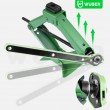 2 t trapezoidal car jack 120 415 mm W22023 WUBER