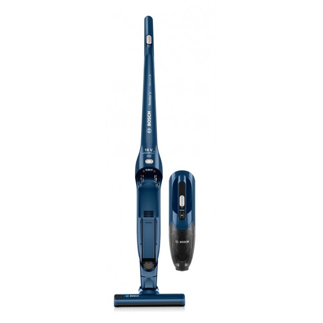 Bosch Serie 2 BBHF216 stick vacuum/electric broom 2-in-1 stick vacuum Battery Dry Bagless Blue