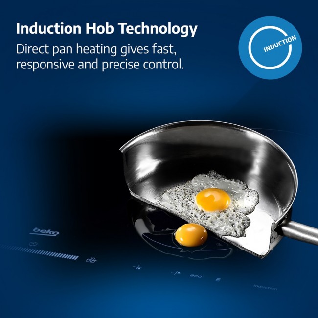 Beko HII64401QT 60cm Induction Hob with Touch Controls