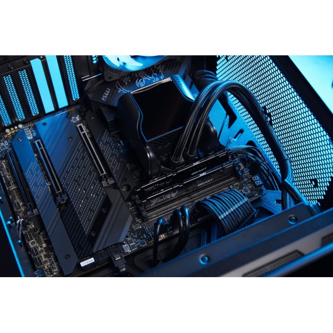 Kingston Technology FURY Beast 32GB 6000MT/s DDR5 CL36 DIMM (Kit of 2) Black EXPO Kingston Technology FURY Beast 32GB 6000MT/s DDR5 CL36 DIMM (Kit of 2) Black EXPO