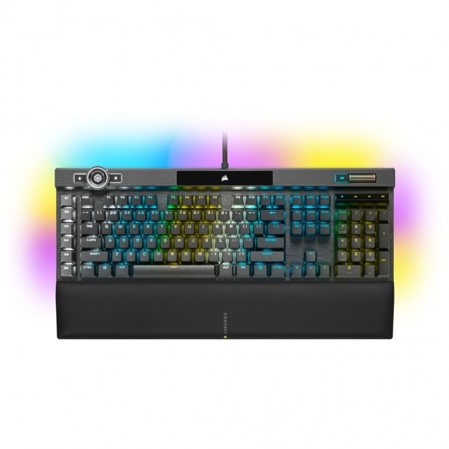 Corsair K100 RGB Gaming Keyboard, Corsair OPX, RGB LED - Black Corsair K100 RGB Gaming Keyboard, Corsair OPX, RGB LED - Black