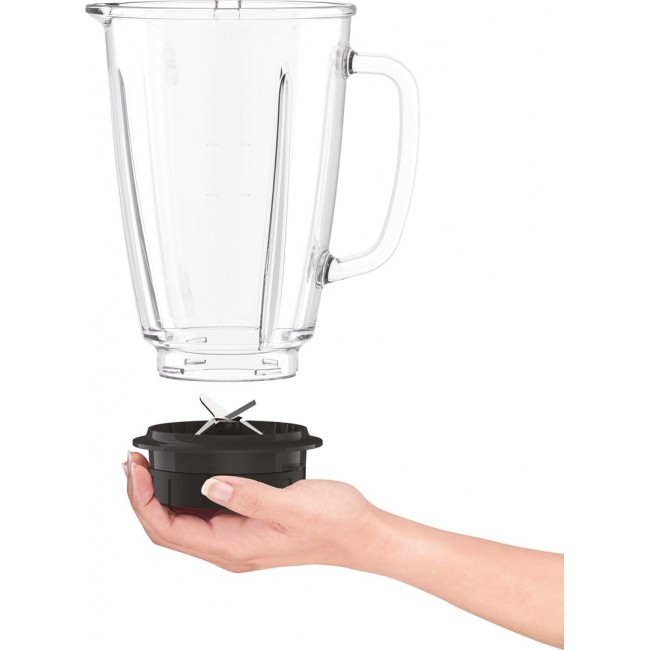 Tefal BlendForce II BL4388 blender 1.25 L Tabletop blender 800 W Black, Brushed steel Tefal BlendForce II BL4388 blender 1.25 L Tabletop blender 800 W Black, Brushed steel