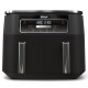 Ninja AF200EU fryer Double 7.6 L Stand-alone 2400 W Hot air fryer Black
