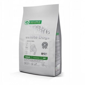NATURE'S PROTECTION Superior Care White dog Small breeds Insect - dry dog food - 1,5kg
