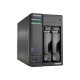 Asustor LOCKERSTOR 2 Gen2 (AS6702T) NAS Desktop Intel Celeron N5105 4 GB DDR4 0 TB ADM Black