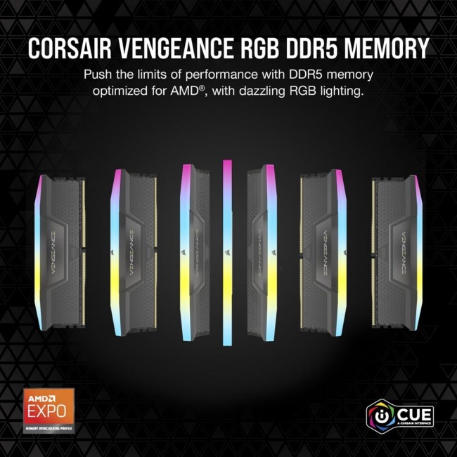Corsair CMH64GX5M2B5200Z40K memory module 64 GB 2 x 32 GB DDR5