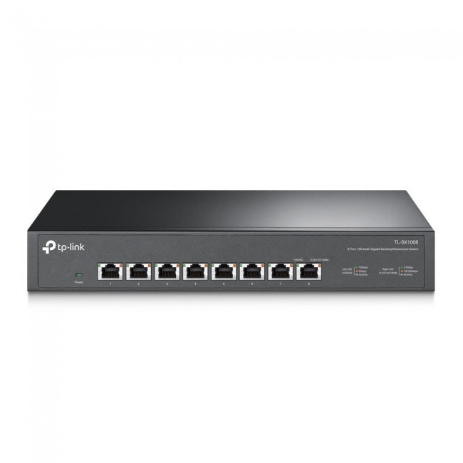 TP-Link 8-Port 10G Desktop/Rackmount Switch TP-Link 8-Port 10G Desktop/Rackmount Switch