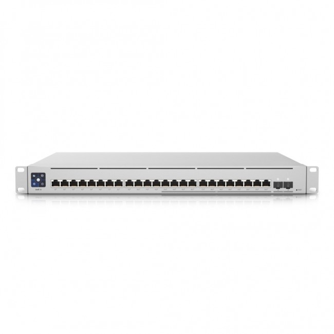 Ubiquiti USW-ENTERPRISE-24-POE network switch Managed L3 Gigabit Ethernet (10/100/1000) Power over Ethernet (PoE) Silver