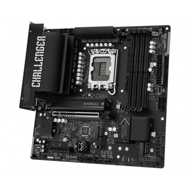 Asrock B860M Challenger WiFi Intel B860 LGA 1851 (Socket V1) micro ATX