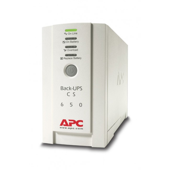 APC Back-UPS CS 650 - UPS - 400 Watt - APC Back-UPS CS 650 - UPS - 400 Watt -
