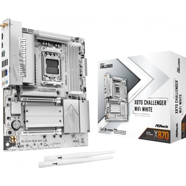 Asrock X870 CHALLENGER WIFI WHITE motherboard Asrock X870 CHALLENGER WIFI WHITE motherboard