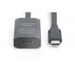 Digitus Active USB 3.2 Gen1 5G extension cable, USB-C - USB-C, 10m