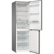 Gorenje NRK6192AXL4 fridge-freezer Freestanding 300 L E Grey