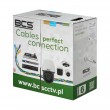 BCS UNIVERSAL networking cable White 305 m Cat6 Round
