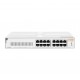 HPE Aruba Networking Aruba Instant On 1430 16G Class4 PoE 124W Unmanaged L2 Gigabit Ethernet (10/100/1000) Power over Ethernet (PoE) 1U White