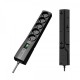 Ever CLASSIC Black 5 AC outlet(s) 250 V 1.5 m Ever CLASSIC Black 5 AC outlet(s) 250 V 1.5 m