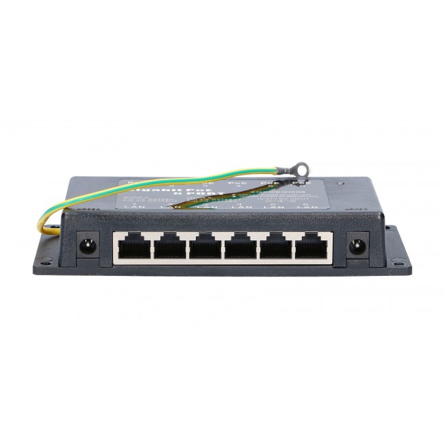 Extralink 6 Ports | Gigabit PoE Injector | 6x 1000Mbps RJ45 Extralink 6 Ports | Gigabit PoE Injector | 6x 1000Mbps RJ45
