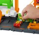 Hot Wheels City Super Recharge Fuel Station with 1:64 Scale Toy Car