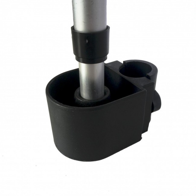 Holder for crutches wheelchair-mounted Holder for crutches wheelchair-mounted
