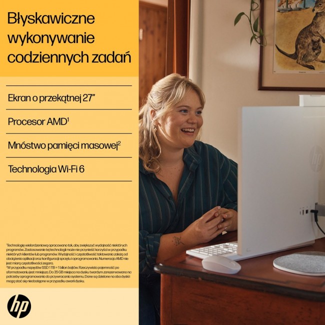 HP 27-cr0232nw AMD Ryzen 5 7520U 68.6 cm (27 HP 27-cr0232nw AMD Ryzen 5 7520U 68.6 cm (27