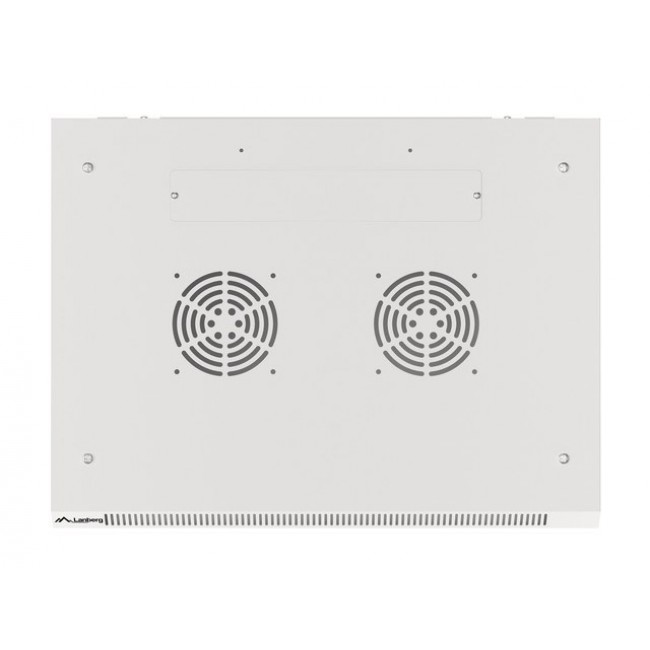 Lanberg Wall mounting rack cabinet 19'' 22U 600x450mm Grey