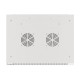 Lanberg Wall mounting rack cabinet 19'' 22U 600x450mm Grey