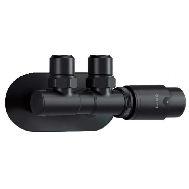 Thermostatic valve for bathroom radiator - right