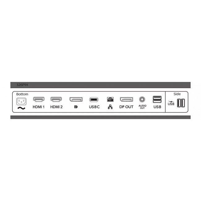 Philips P Line 326P1H/00 computer monitor 80 cm (31.5