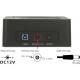 DeLOCK 62661 storage drive docking station USB 3.2 Gen 1 (3.1 Gen 1) Type-B Black