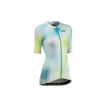 Koszulka rowerowa NORTHWAVE Blade Woman Jersey S/s zielona - M
