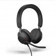 Jabra Evolve2 40 SE Headset Wired Head-band Office/Call center USB Type-C / USB Type-A Black