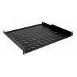 Equip Fixed Shelf 19', 1U, 600MM, Black