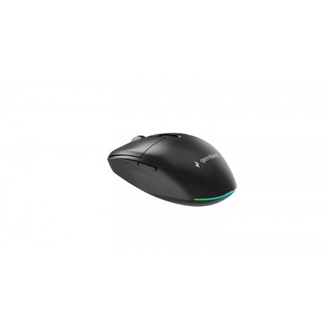 Gembird MUSW2-6B-01 Dual-mode wireless mouse (2.4G + BT), 1600 DPI, 6-button, black