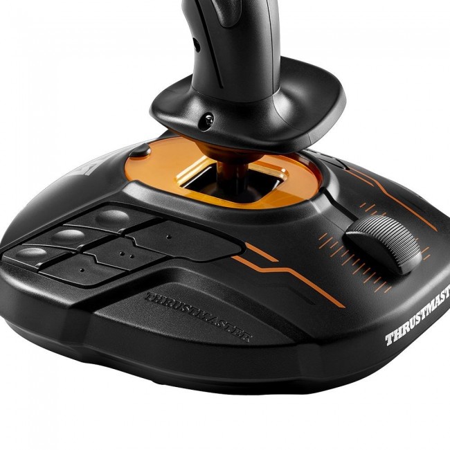Thrustmaster T.16000M FCS SPACE SIM DUO Black, Orange USB Flightstick Analogue / Digital PC