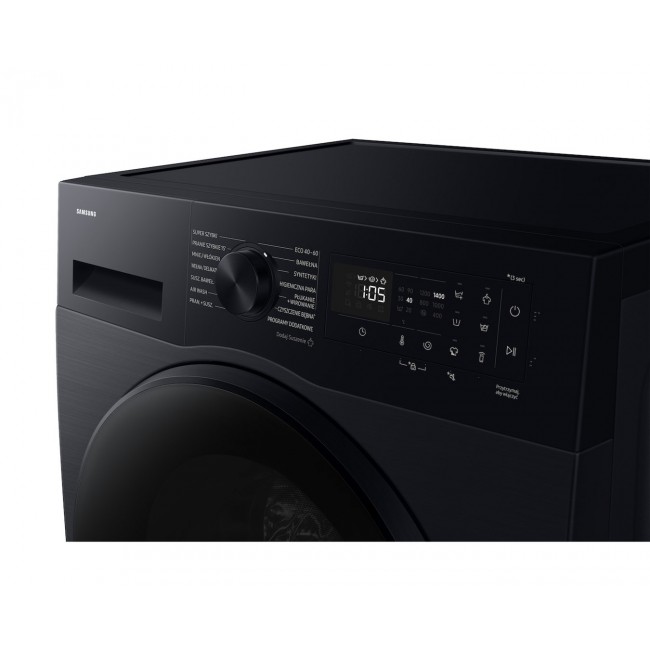 Samsung WD90DG5G34BBEO washer dryer Freestanding Front-load Black
