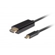 LANBERG CABLE USB-C(M)- HDMI(M) 3M 4K 60HZ BLACK