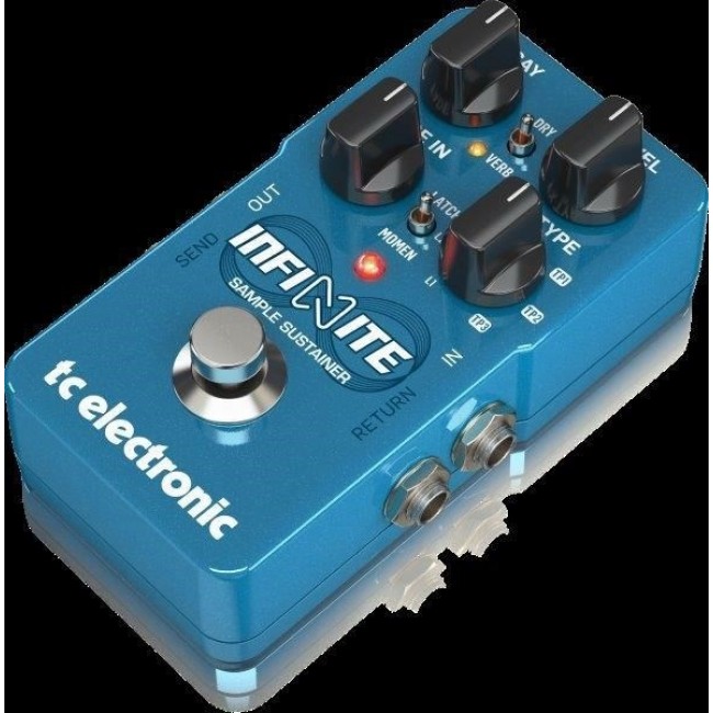 TC Electronic INFINITE SAMPLE SUSTAINER Efekt typu sustainer TC Electronic INFINITE SAMPLE SUSTAINER Efekt typu sustainer