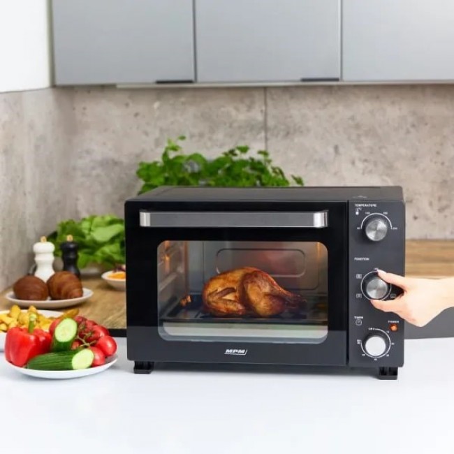 MPM MPE-14/T - Electric Oven with Thermo-circulation System, black MPM MPE-14/T - Electric Oven with Thermo-circulation System, black