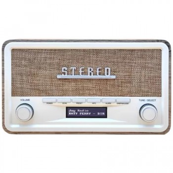 Retro radio Denver DAB-18 ligh wood