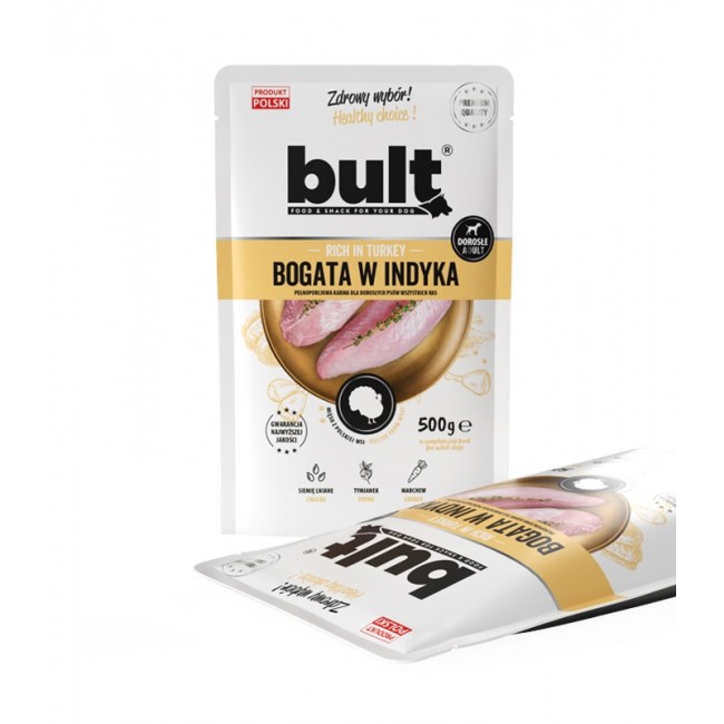 BULT Rich in turkey - wet dog food - 500g BULT Rich in turkey - wet dog food - 500g
