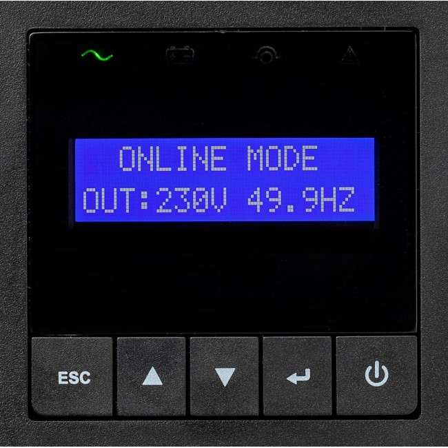 Eaton 9E1000IR uninterruptible power supply (UPS) Double-conversion (Online) 1 kVA 900 W 4 AC outlet(s)