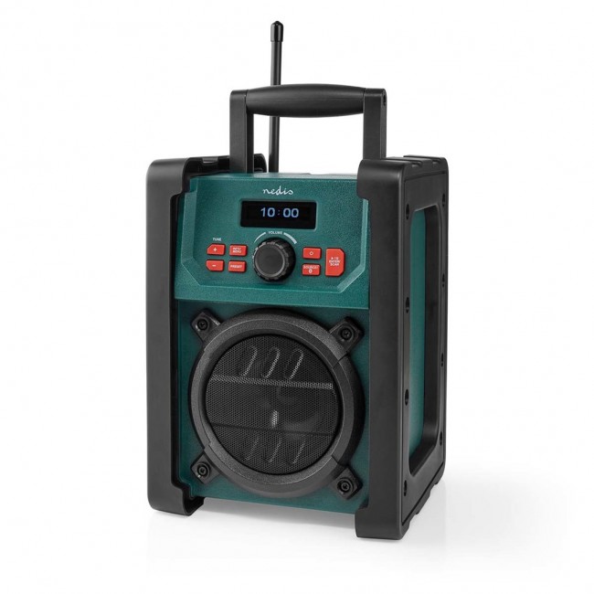 Nedis RDDB3100GN radio Portable Analog & digital Black, Green