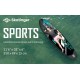 SKATINGER Grey Sports 350x89x15 Yoga SUP Board