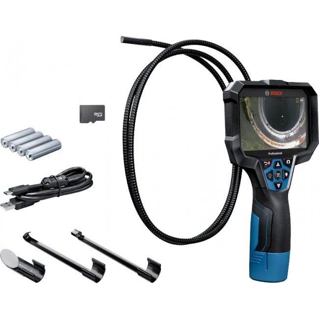 Bosch GIC 12V-5-27 C PROFESSIONAL industrial inspection camera 8.3 mm Flexible-Obedient probe IP67, IP54