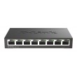 D-Link DGS-108 Unmanaged L2 Gigabit Ethernet (10/100/1000) Black D-Link DGS-108 Unmanaged L2 Gigabit Ethernet (10/100/1000) Black