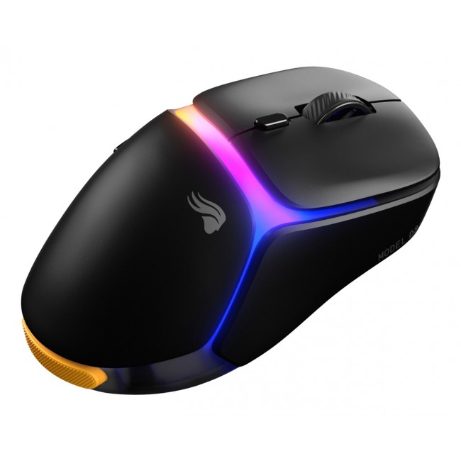 Glorious Gaming Model D3 Wireless Gaming Mouse - InfinitePlay Swappable Battery System, 8k Polling, 130M Click Optical Switches, Ultralight 69g, 30K DPI Optical Sensor, RGB - Black