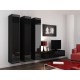 Cama TV stand VIGO 140 30/140/40 black/black gloss