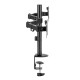 Maclean desk mount for 2 monitors, VESA 75x75 and 100x100, 17-32